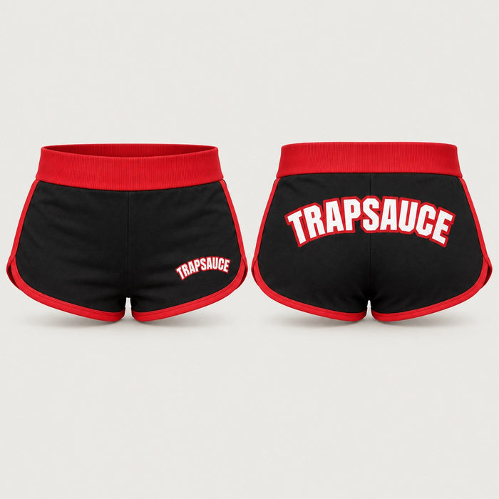 TrapSauce Signature Shorts in ATL Classic, front and back (preview)